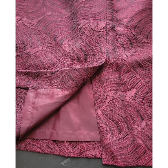 Amanda Smith size 10 maroon knee length skirt - Picture 5 of 5